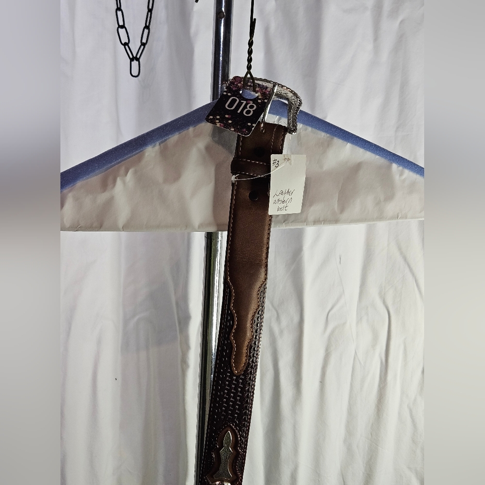 018 Leather Belt